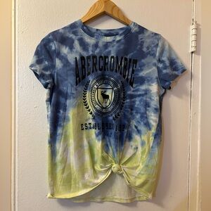 Abercrombie Kids Short Sleeve Tie Dye T-Shirt for Girls
